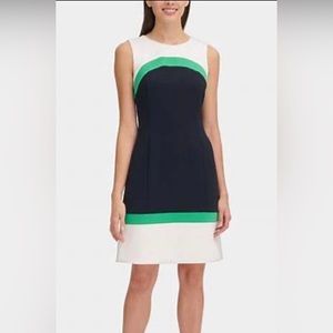 Tommy Hilfiger Colorblock Sheath Dress